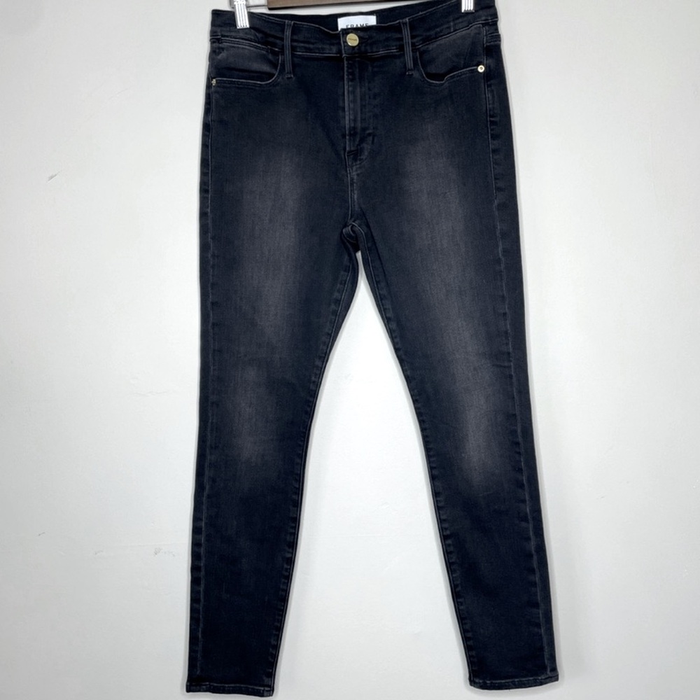 Frame Denim Women's Skinny Jeans - Dark Wash
